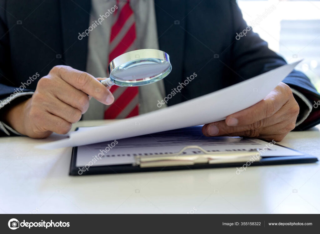 depositphotos 355158322 stock photo lawyer judge use magnifier glass